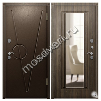 Входная дверь в квартиру с шумоизоляцией из МДФ - купить от производителя Мосдвери Входная дверь в квартиру с шумоизоляцией из МДФ