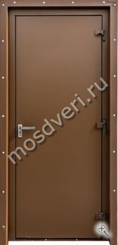 Металлическая дверь, цельногнутое полотно - купить от производителя Мосдвери Металлическая дверь, цельногнутое полотно